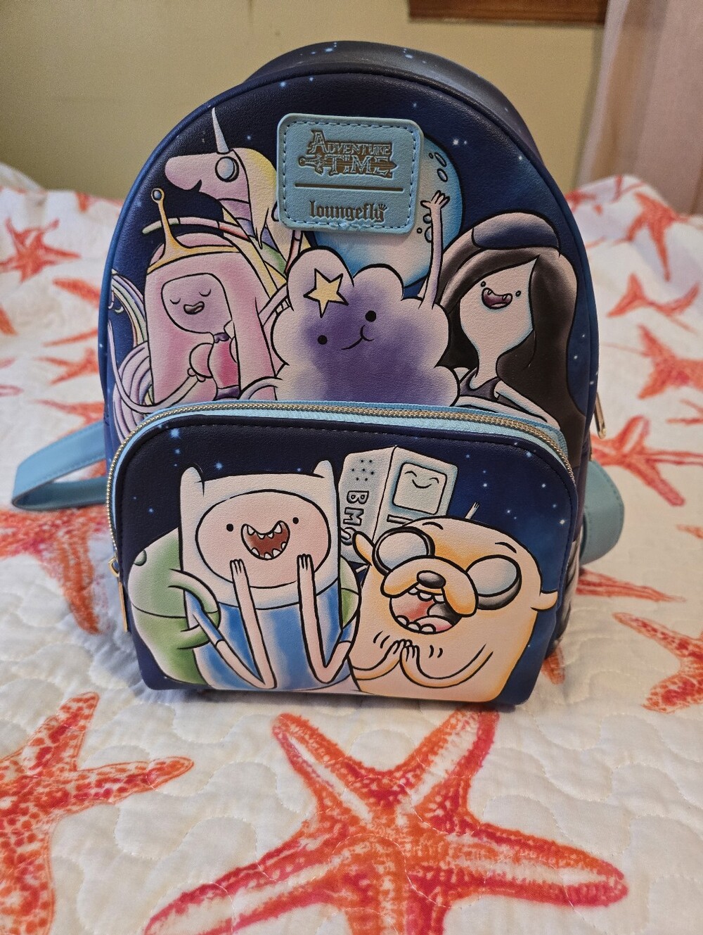 Loungefly Adventure Time Characters Mini Backpack Hot Topic Exclusive HT